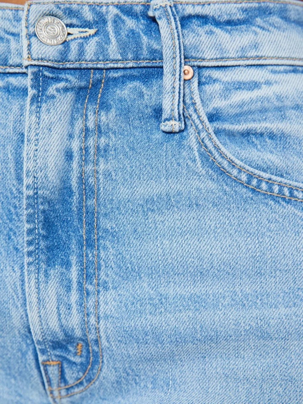 MOTHER Lil’ Lasso Sneak Jeans in shade “Sow Surreal” size 28 NWOT - Picture 5 of 12